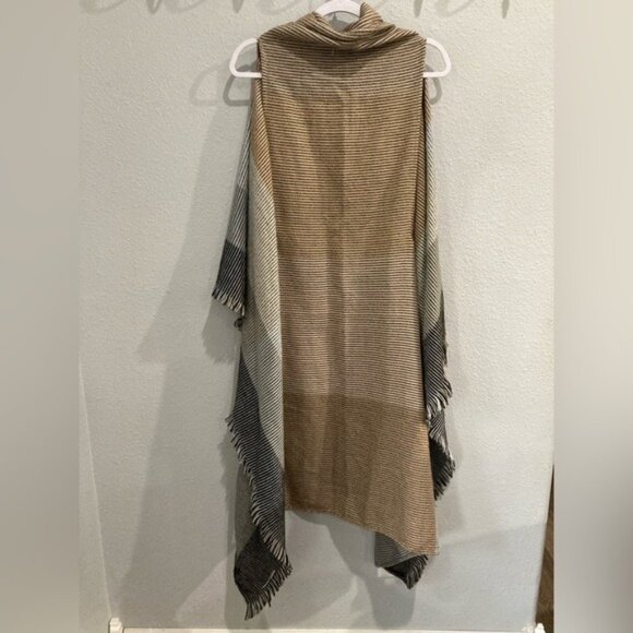 Francesca’s Boho Western Fringe Cardigan Shabby Chic Fringe Knitted Sweater - Picture 6 of 6